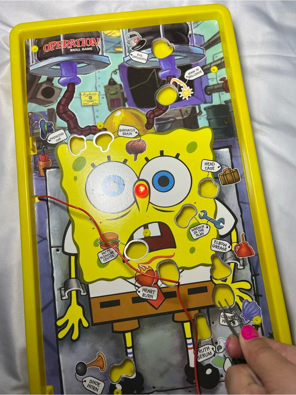 SpongeBob SquarePants Operation Skill Game 2007 Complete Tested